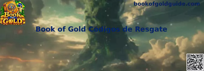 Book of Gold Códigos de Resgate Banner Principal